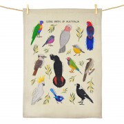 Tea Towel | Iconic Birds Of Australia | Organic Cotton